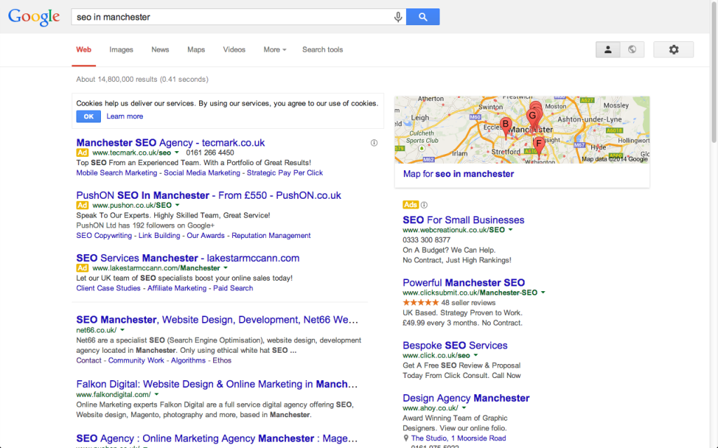 SEO in Manchester example image